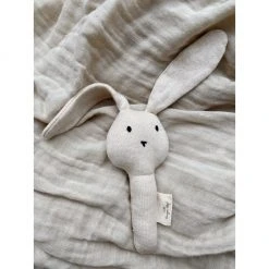 Konges Sløjd Organic Bunny Rattle 9 Konges Sløjd Organic Bunny Rattle