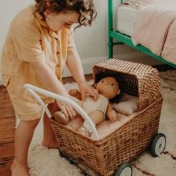 Olli Ella | Rattan Doll Strolley