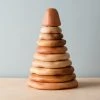 Tateplota Handmade Wooden Pyramid Stacker *New*