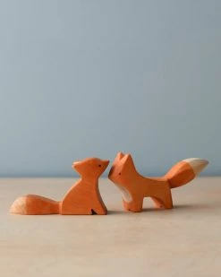 Brin D'Ours | Handmade Wooden Foxes *New*