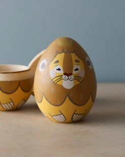 Odin Parker Handmade Hollow Wooden Egg