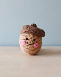 Pebble Handmade Acorn Rattle *New*