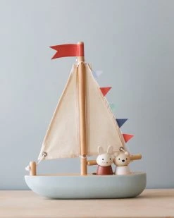 Tender Leaf Toys *New* Wooden Sail Boat