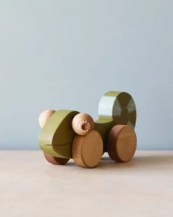 Friendly Toys Handmade Chameleon Push And Pull Toy *New*