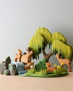 Odin Parker *New* 16-Piece Waterfall Scene With Deer