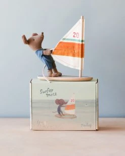 Maileg | Little Brother Surfer Mouse