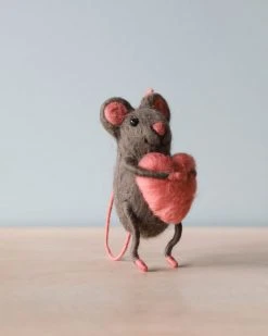 Odin Parker Exclusive *New* Felt Mouse With Heart