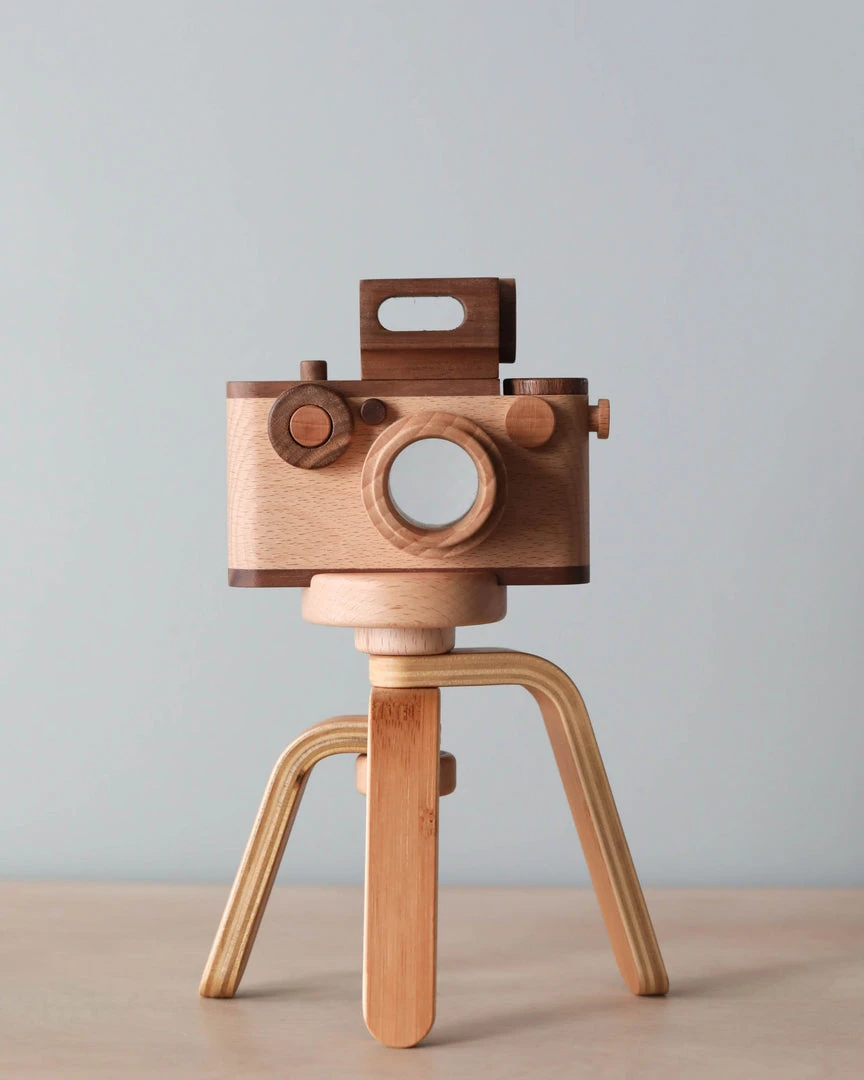 Father's Factory *New* Father’s Factory | Vintage Style Wooden Toy Camera 3 Father's Factory *New* Father’s Factory | Vintage Style Wooden Toy Camera
