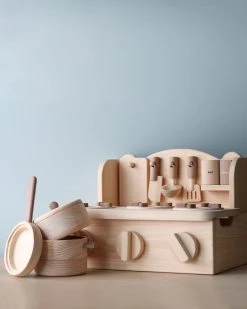 Ikonih *New* Mini 11-Piece Wooden Kitchen Set
