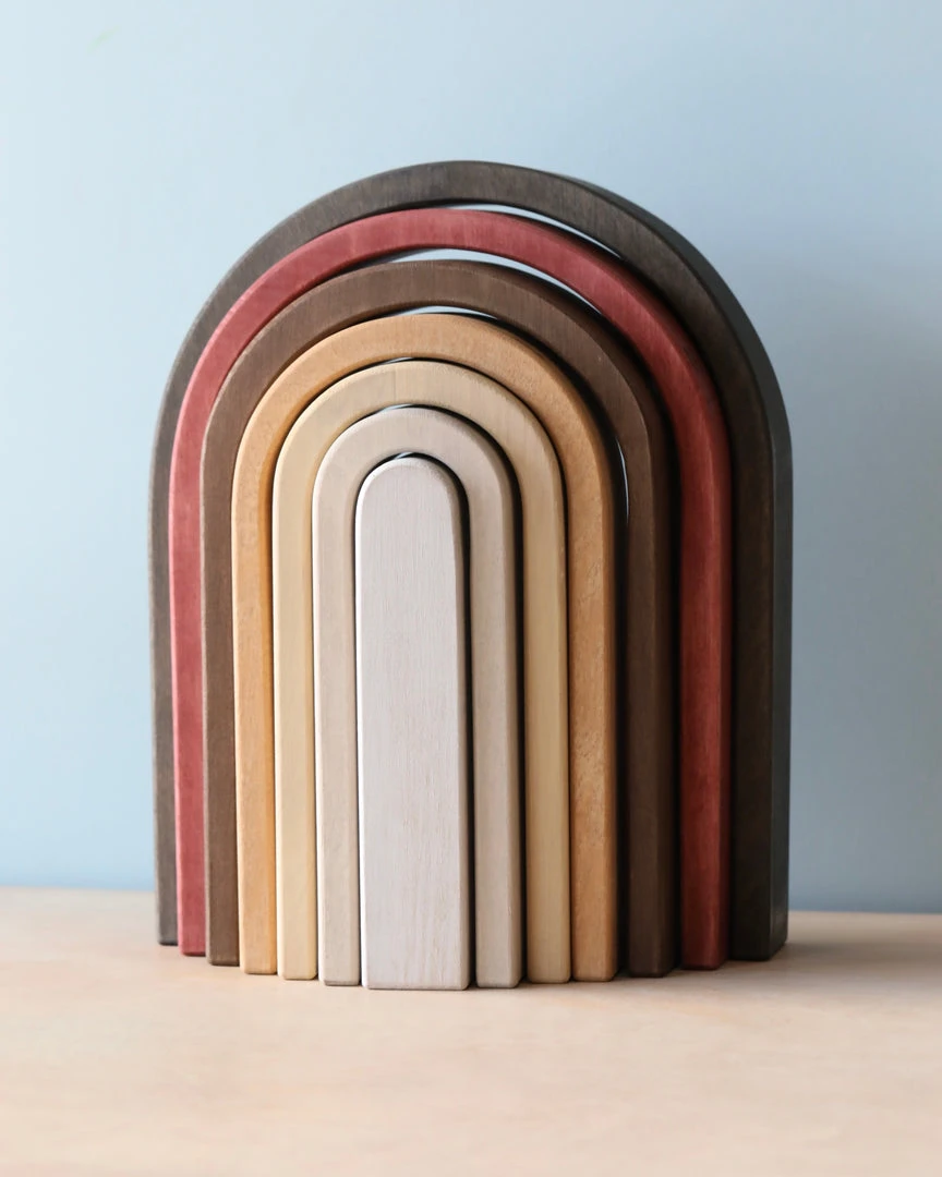 Min Min Copenhagen *New* MinMin Copenhagen Big Rainbow Stacker 6 Min Min Copenhagen *New* MinMin Copenhagen Big Rainbow Stacker