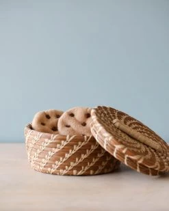 Odin Parker *New* Handmade Basket Of Cookies