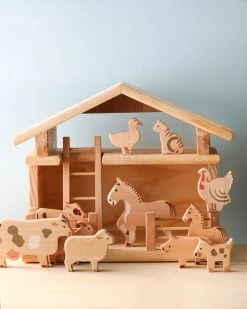 Bajo Toys | Wooden Farm Animal Set *New*