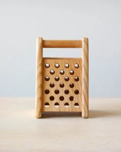 Poltora Pretend Wooden Cheese Grater