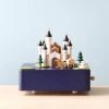 Wooderful Life *New* Wooden Castle Music Box 2 Wooderful Life *New* Wooden Castle Music Box