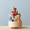 Wooderful Life *New* Mini Wooden Party Music Box
