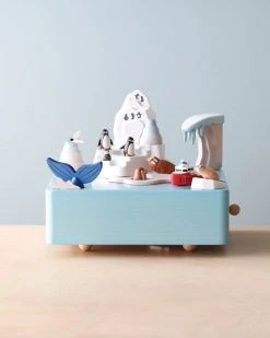 Wooderful Life Wooden Antartica Music Box