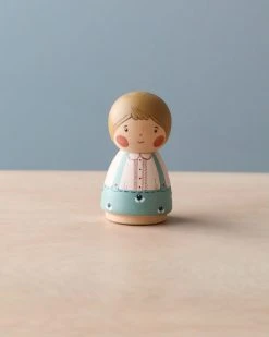 Odin Parker Handmade Peg Doll - Girl With Long Hair