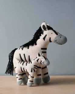 Odin Parker Organic Zebra Stuffed Animals *New*