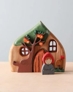 Odin Parker Handmade Wooden Fairy Cottage *New*