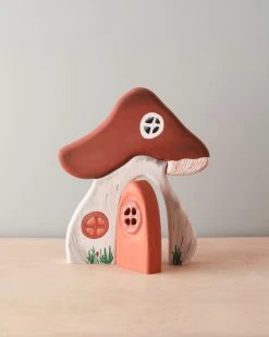 Odin Parker Wooden Mushroom House