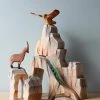 Bumbu Toys Handmade Wooden Mountain Cliff Scene 2 Bumbu Toys Handmade Wooden Mountain Cliff Scene