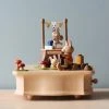 Wooderful Life Wooden Bunny Music Box *New*