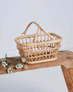 Olli Ella Rattan Shopping Basket
