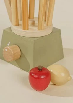 Coco Village *New* Pretend Play Wooden Blender (ships In Approximately One Week)