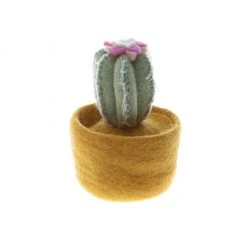 *New* Handmade Felt Succulent - Mustard