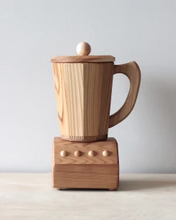 Vendor-unknown Handmade Wooden Blender Toy