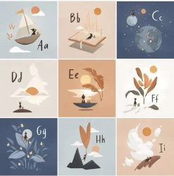 Mimochai Let's Go Explore & Alphabet Adventure Books (Bundle)