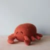 Hand-Knit Crab Stuffed Animal