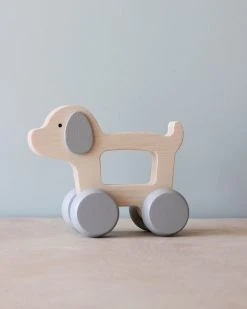 Briki Vroom Vroom Dog Push Toy *New*