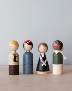 Goose Grease The Trailblazers Peg Dolls Set *New*