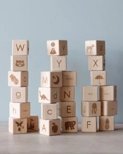 Sabo Concept *New* Alphabet Wooden Blocks