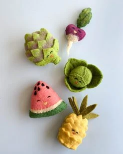 - Felted Fruits And Vegetables