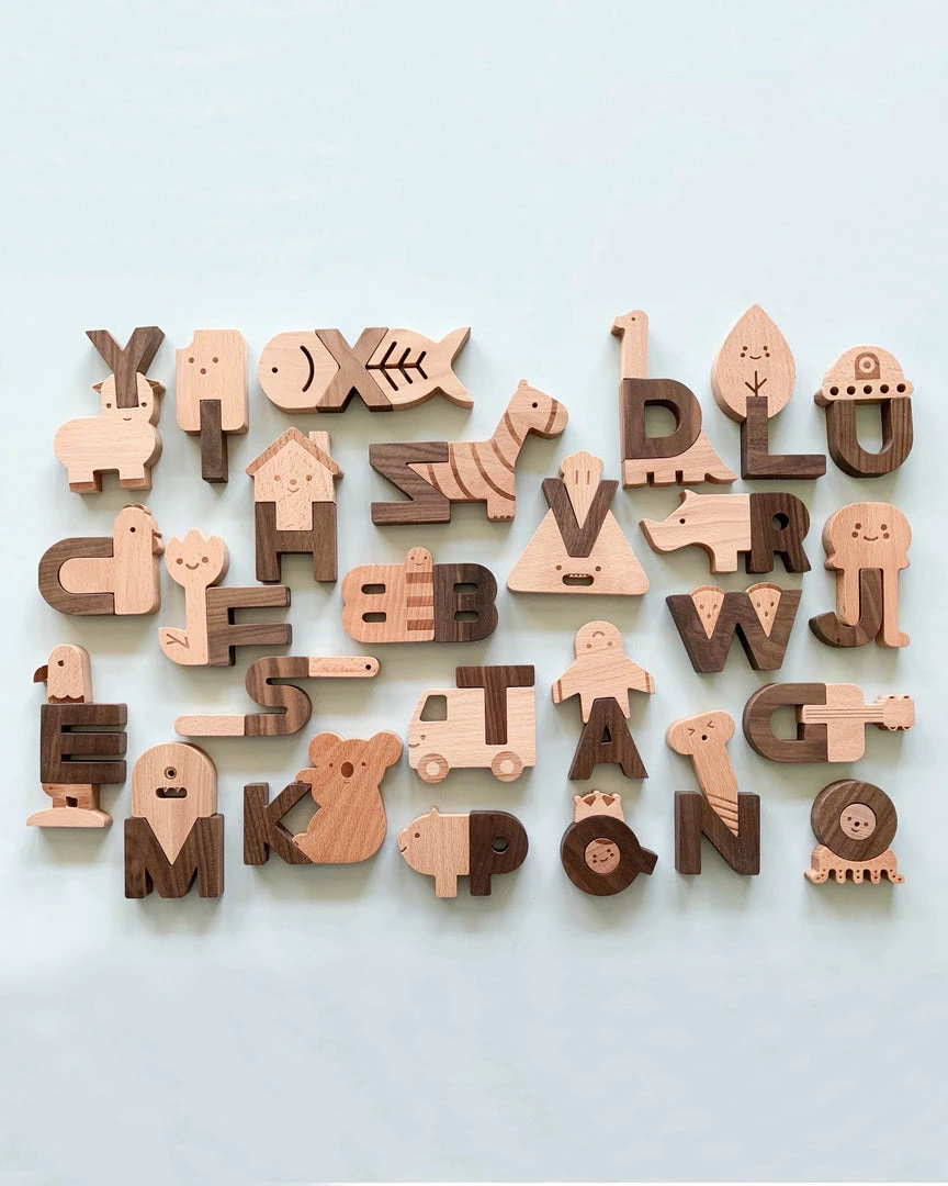 Vendor-unknown Ultimate Wooden Alphabet Puzzle *New* 7 Vendor-unknown Ultimate Wooden Alphabet Puzzle *New*