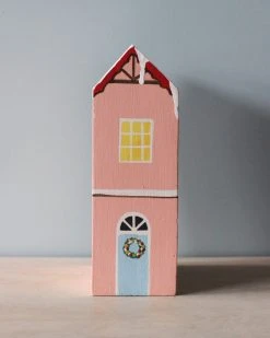 Creative Coop Handmade Wooden Christmas Building *New*