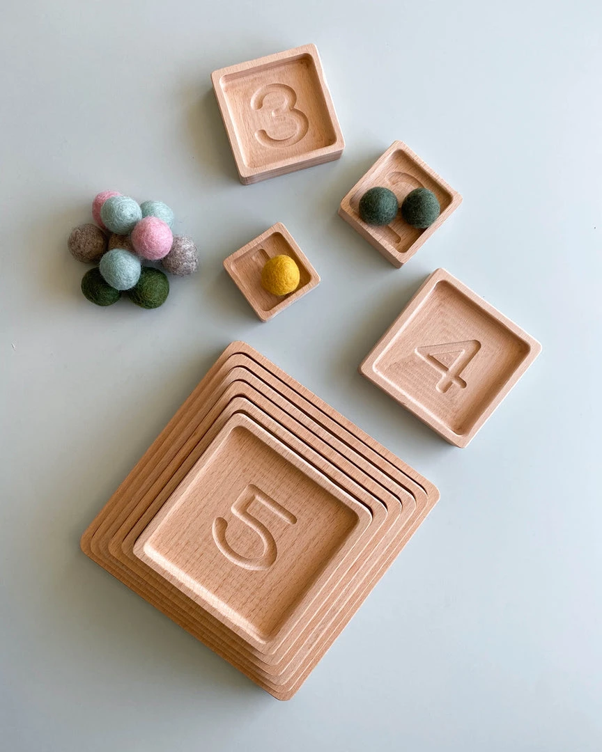 Odin Parker The Original Wooden Pyramid Counting Trays - Made In USA *New* 3 Odin Parker The Original Wooden Pyramid Counting Trays - Made In USA *New*