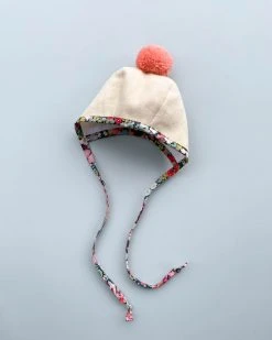 *New* Briar Baby Wild Poppy Pom Bonnet