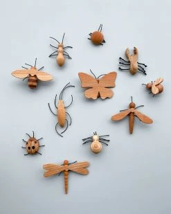 Odin Parker Exclusive Handmade 11-Piece Wooden Insects