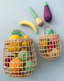 Olli Ella *New* Rattan Hanging Wall Baskets