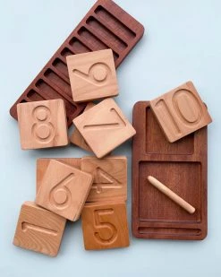 Odin Parker Exclusive *New* Wooden Counting & Tracing Tray - Made In USA