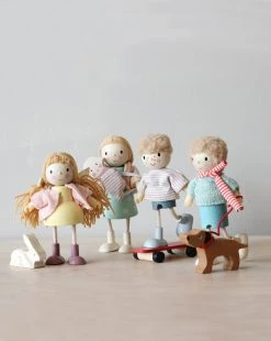 Tender Leaf Toys The Wooden Doll Family