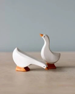Brin D'Ours | Handmade Wooden Geese