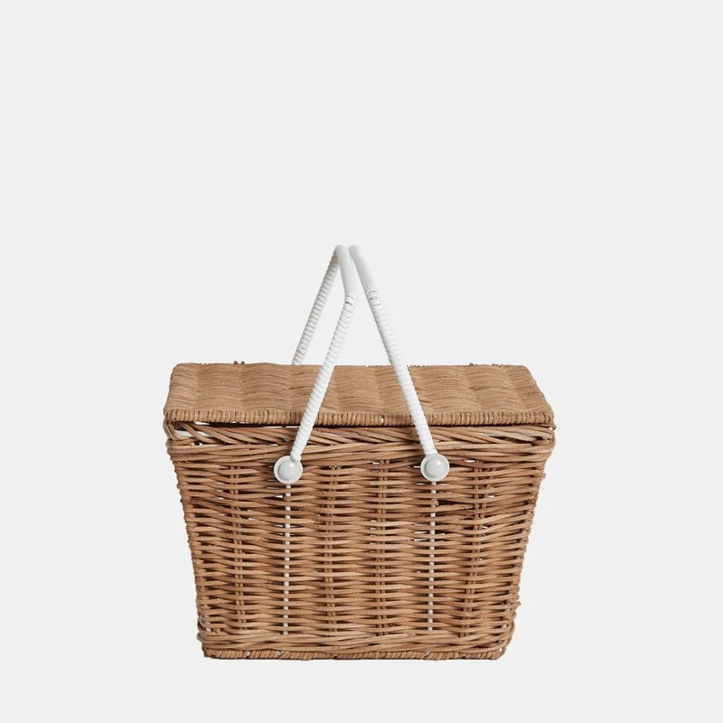 Odin Parker Picnic Bread Basket *New* 7 Odin Parker Picnic Bread Basket *New*
