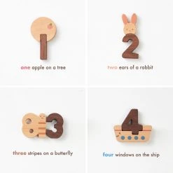 Oioiooi *New* Numbers Play Block Set