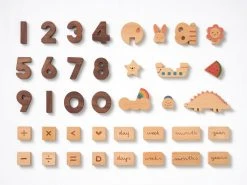 Oioiooi *New* Numbers Play Block Set