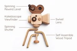 Father's Factory Father’s Factory | Wooden Toy Camera With Tripod *New*