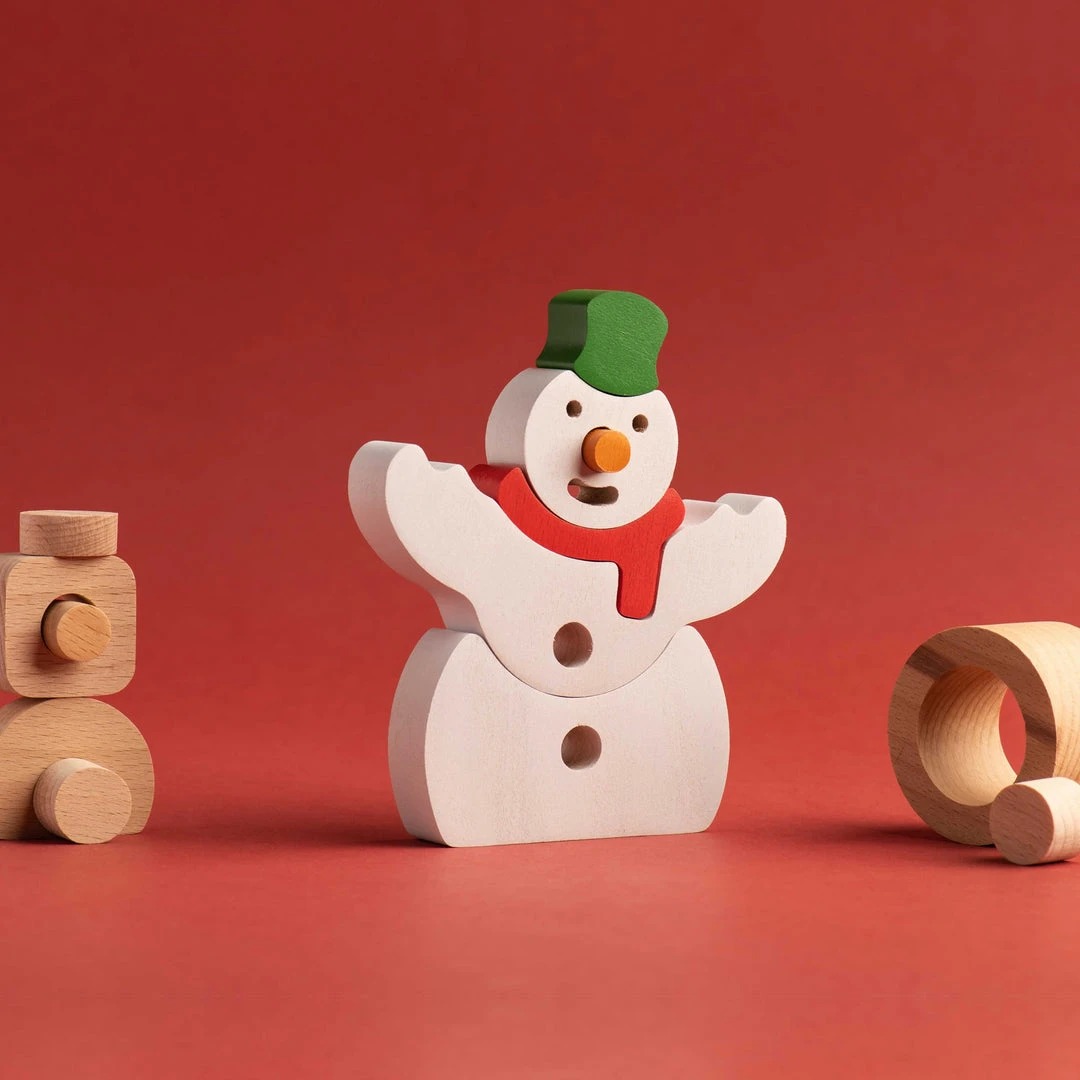 Animi *New* Stacking Snowman 6 Animi *New* Stacking Snowman